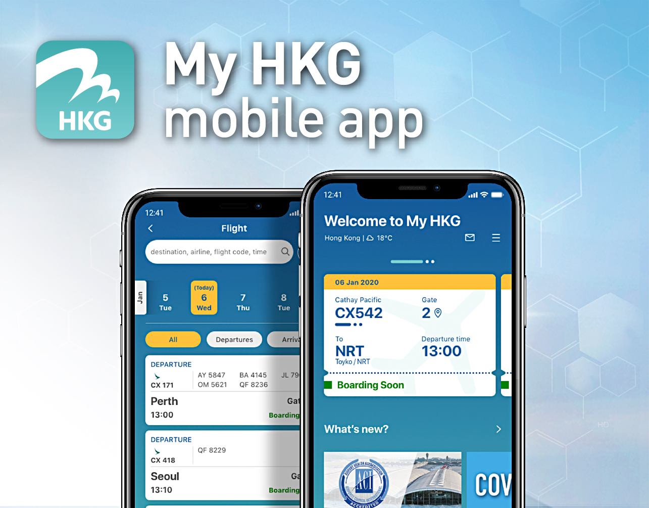 "My HKG" Mobile App